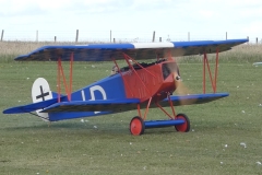 Grahame Pearson Fokker D.VII. Picture by Mike Croll