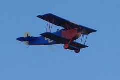 Grahame Pearson Fokker D.VII. Picture by Mike Croll