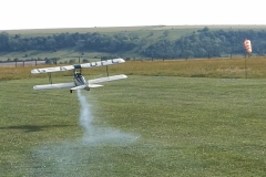 Grahame Pearson’s DB Tiger Moth. Photo by Jaime Brazier, June 2025.