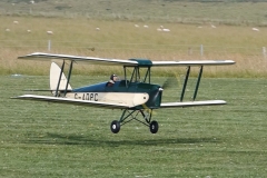 Grahame Pearson’s DB Tiger Moth. Photo by Jaime Brazier, June 2025.