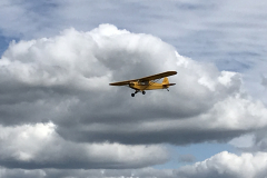 Mark’s Piper Cub airborne