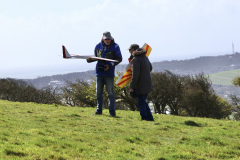 John and Mark having just landed their models at Itford