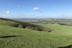 Looking NW from Firle Beacon