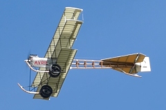 Mike Croll's Avro Triplane. Photo by-Grahame Pearson
