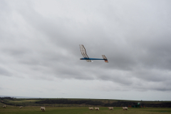 Derek's electric Caprice in flight