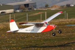 John Wase’s Ben Buckle Flying Quaker landing