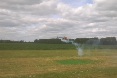 A 700 flybarless heli