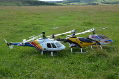 Jerry's helicopters ready for action